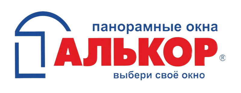 Логотип Панорамные окна Алькор